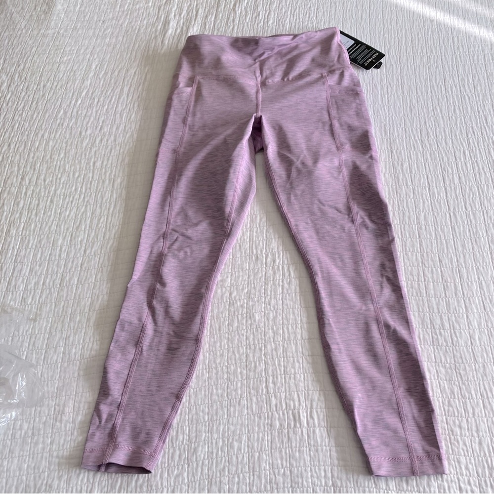 NWT 90 Degree by Reflex pink/grey legging